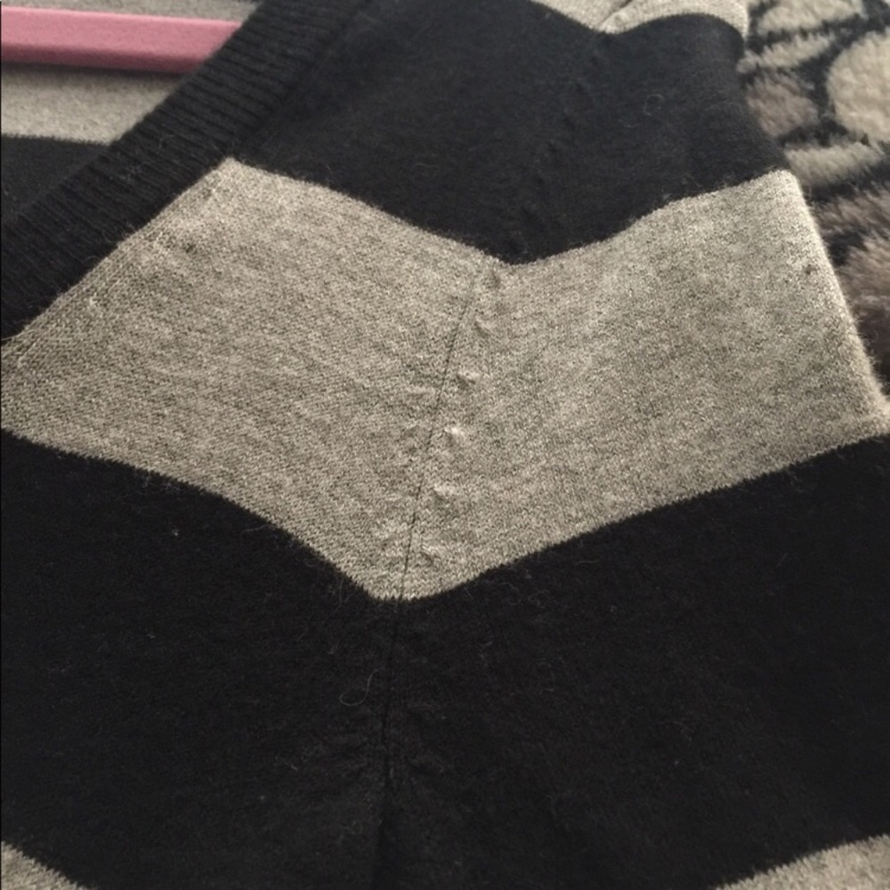 French Connection Striped Sweater Dress - Picture 6 of 7